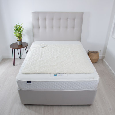 Silentnight Teddy Fleece Electric Blanket - Easy Fit Heated Under blanket with 3 settings