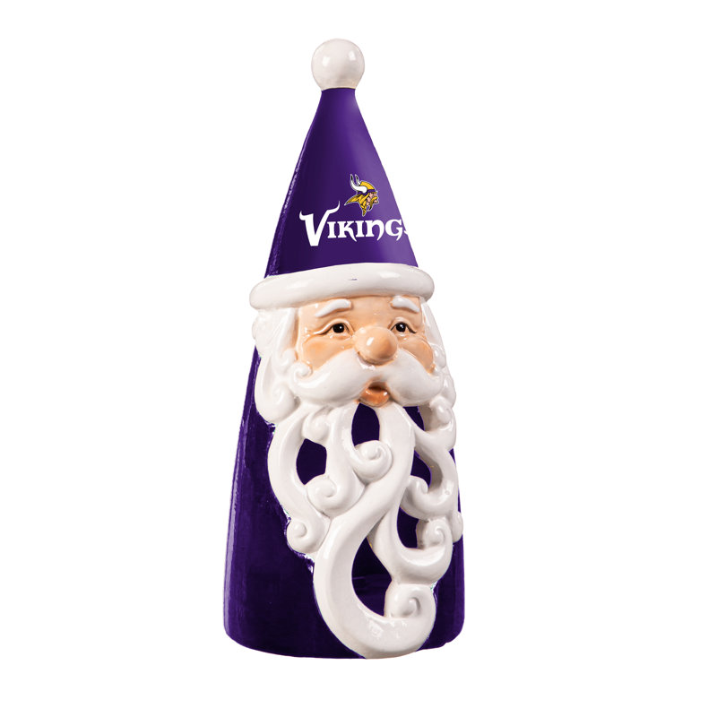 Statues du Père Noël Minnesota Vikings, 8 po