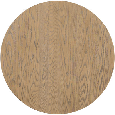 Table de salle à manger ovale extensible 42 "à 58" pour salle à manger TREXM Retro