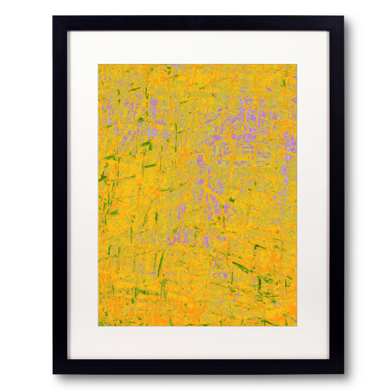 Almost Fall Print by Drew Gaffney, Black Framed Paper, 30" H x 24" W