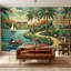 Décoration murale art déco de palmiers tropicaux-1667041243-1667041240