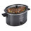 Hamilton Beach® Extra Large 10 Quart Slow Cooker with Full-Grip Folding Handles for Easy Carrying and Compact Storage