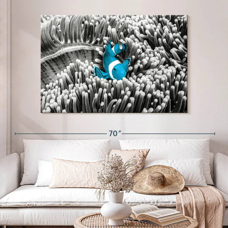 Crowle Clownfish Pop, 34" H x 51" W