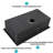 Gunmetal Black Workstation Kitchen Sink - 28"X 18"X 10" Single Bowl Workstation Undermount Kitchen Sink 16 Gauge Stainless Steel