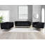 Causeuse en velours 57 po Sardella-695345581