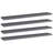 vidaXL Shelf Set of 4 High gloss grey Engineered wood-96248158-96248159