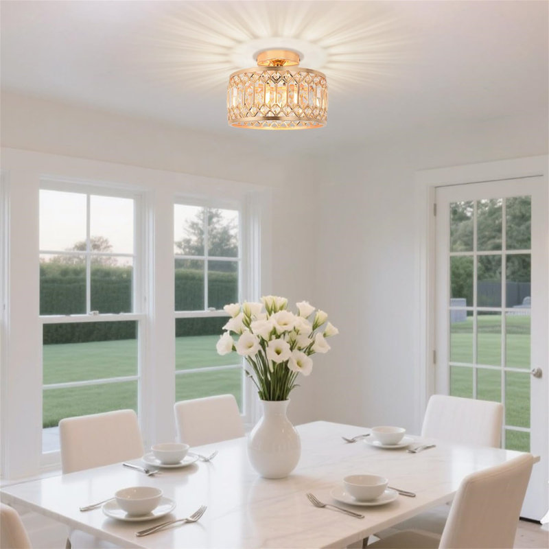 Flush Mount, Rose Gold