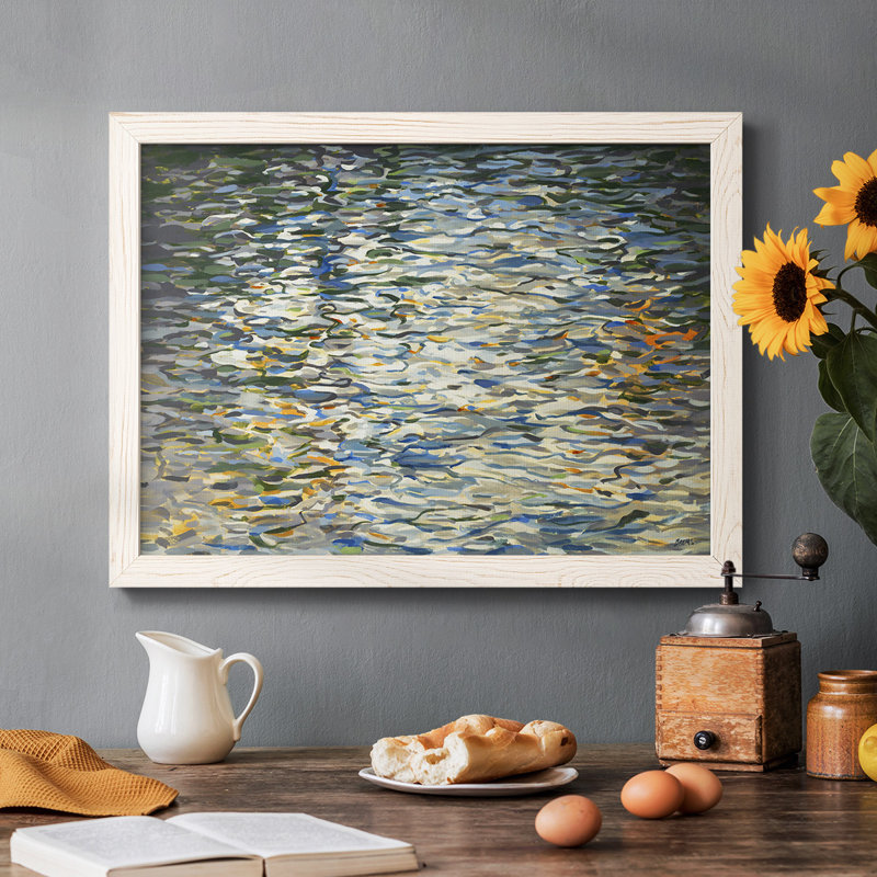 Water Reflections, reproduction d'art sur toile, Blanc, H 22 po x l 32 po x P 1,5 po