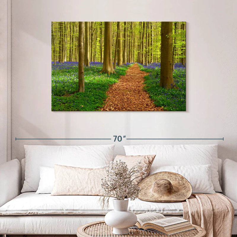 Alvord Hallerbos Beech Path, 30" H x 45" W