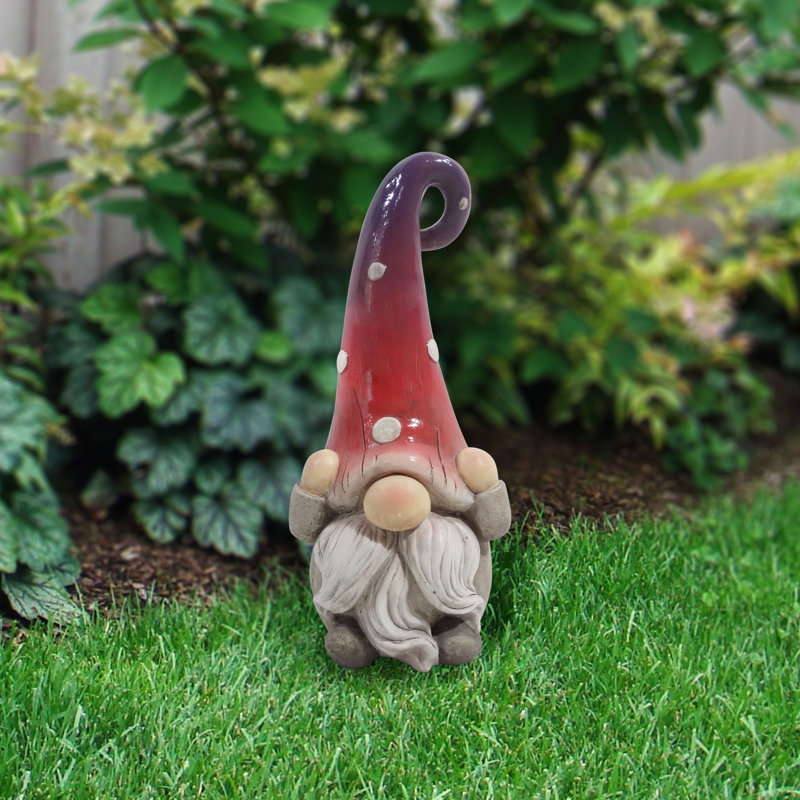 Statue de gnome 18 "H Hear No Evil pour patio et jardin