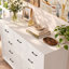 Commode 9 tiroirs de style élégant-114237581