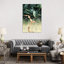 Leaves And Cubes II by Elisabeth Fredriksson - Print on Canvas-1903199760-1993877845
