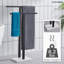 Porte-serviettes sur pied 19,7 po-87085851