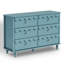 Commode lacée 6 tiroirs Dorlan-1300112264