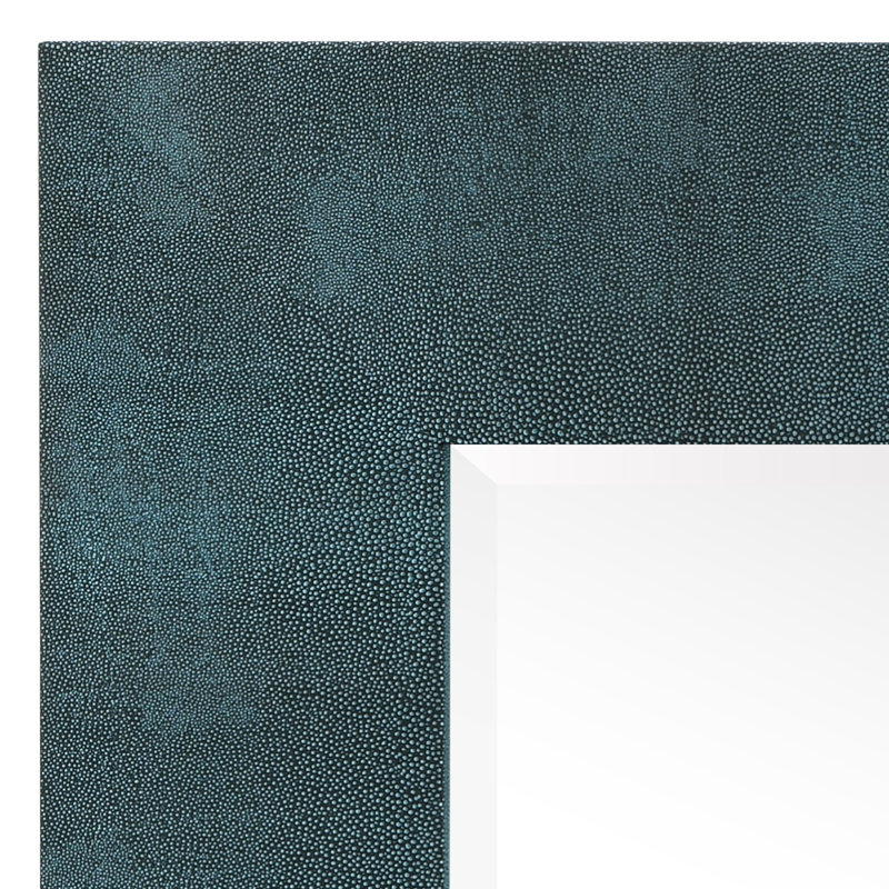 Miroir d'appoint Torbert, Noir / Bleu