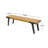 1 Dining Table+2 Dining Benches