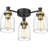 Abriam Glass Semi Flush Mount