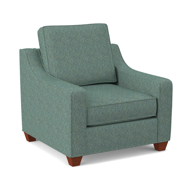 Fauteuil large de 34 po Clark, BM cerise, Connelly