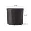 Table d'appoint en osier Kingstown
