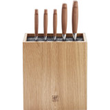 ZWILLING Four Star Wood 6-Pc Knife Block Set