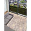 Tapis gris clair Jules 7 pi 9 po x 10 pi 5 po Jules Serapi