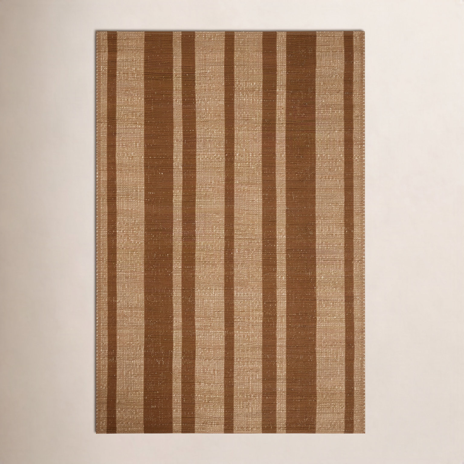 Leanne Ford x Loloi Weatherstaff Cinnamon / Natural Area Rug, Rectangle 7'9" x 9'9"