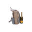 Wicker Champagne Bottle & Glass Carrier