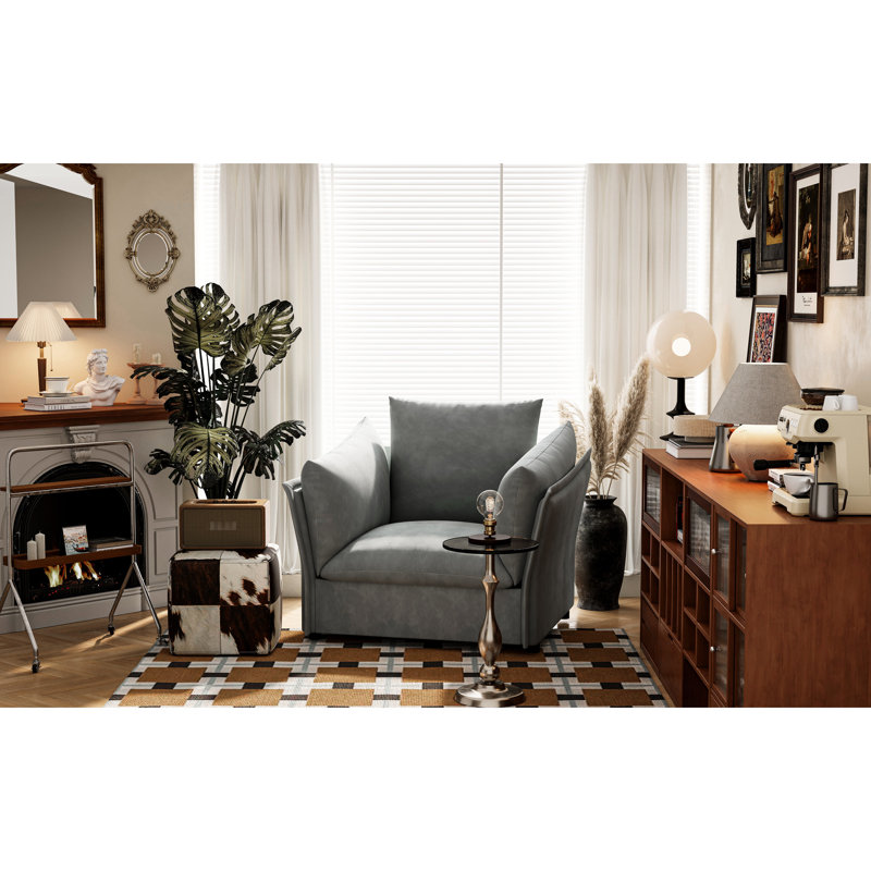 Fauteuil surdimensionné Chenille