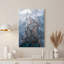 Toile vue aérienne de canaux tressés dans des tons bleus et bruns-133065980