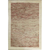 Hand-Knotted High-Quality Cream Area Rug