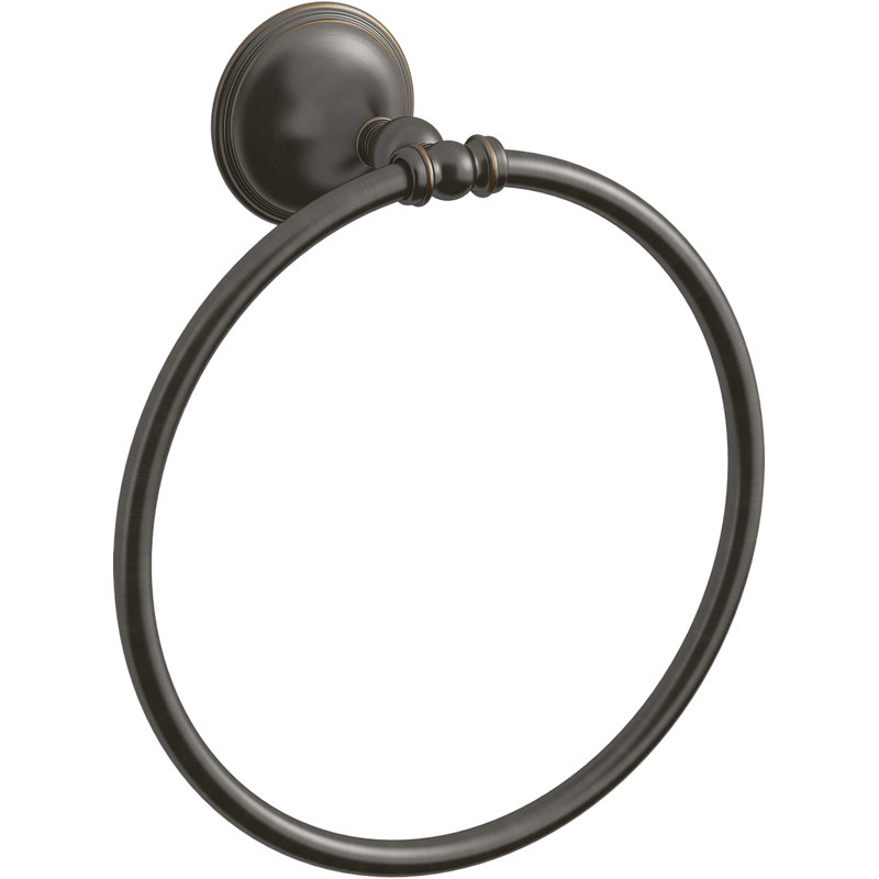 Decorative Towel Ring, Oil-Rubbed Bronze