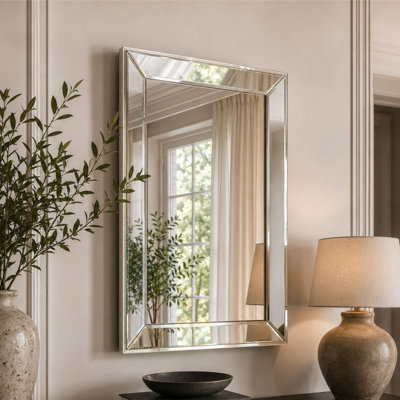 Metal Rectangle Wall Mirror