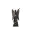 Bronze Small Standing Angel with Marble Base Sculpture