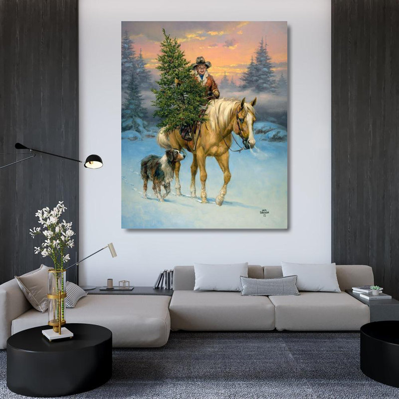 ArtDirect Sorenson, Jack Gallery Wrapped Canvas Art Titled: The Family Tree, 44" H x 36" W