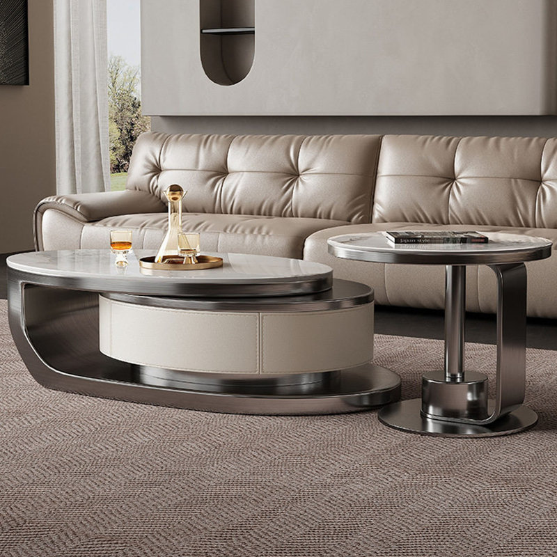Modern minimalist coffee table set