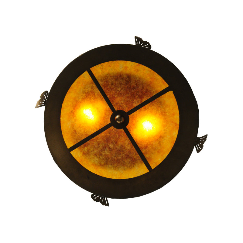 Rustic Lodge 2 - Light Flush Mount