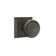 Emtek Privacy Knobset w/ Sandcast #6 Rosette and Butte Knob