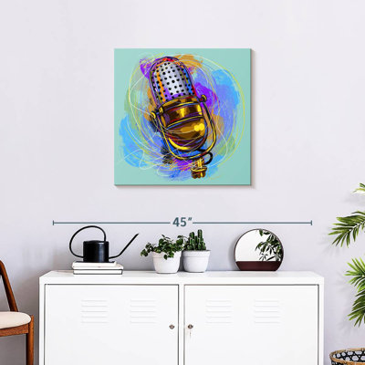 Scribbled Microphone