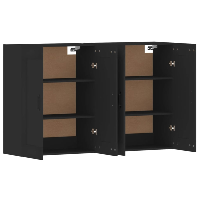 Meshkah Freestanding Bathroom Cabinet, Black