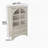 52.17"H Glass Door Display Case Storage Cabinet With 2 Drawers And Adjustable Shelf-123032004
