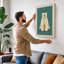 Gentle Bear Modern - Wrapped Canvas-1126958644-1126958640