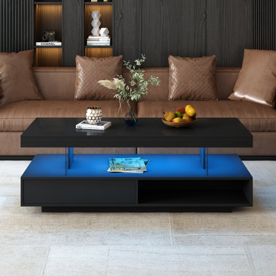 Table basse avec rangement Boby