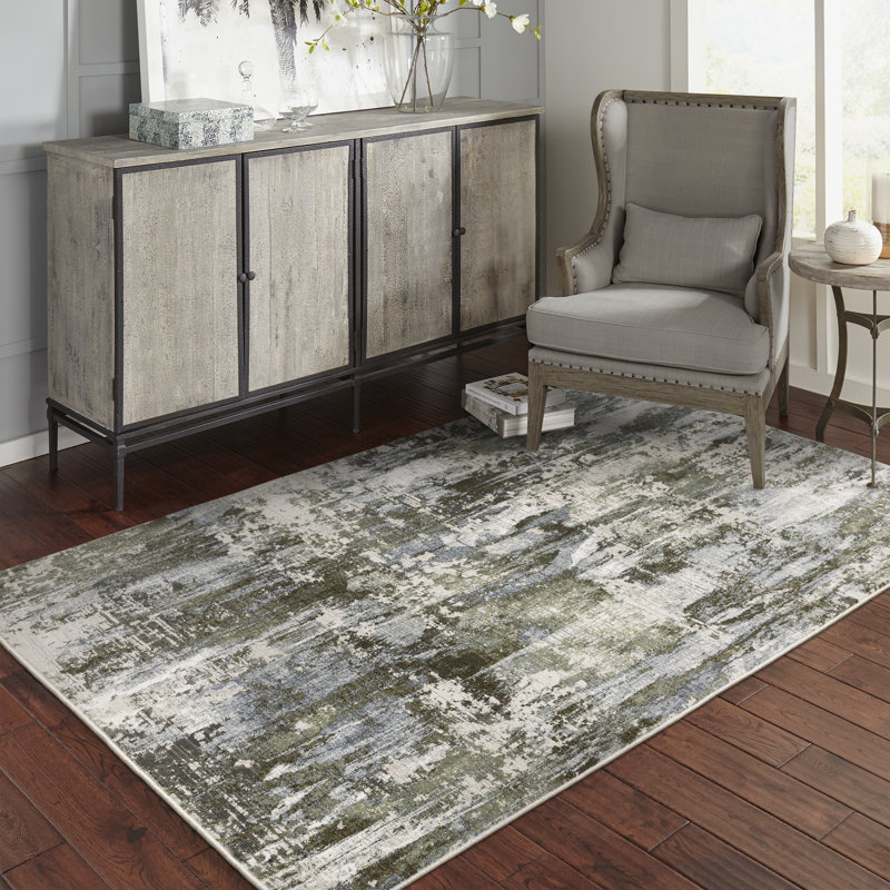 Belinda Abstract Rug, Rectangle 3'3" x 5'
