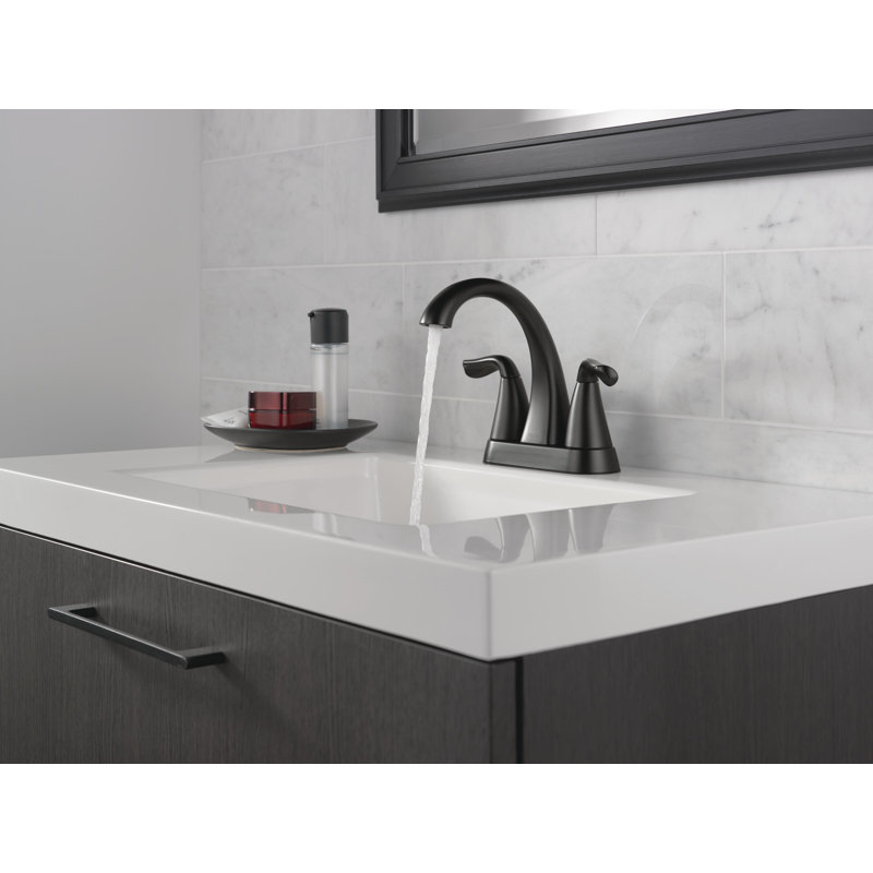 Robinet pour salle de bain Arvo, Noir mat