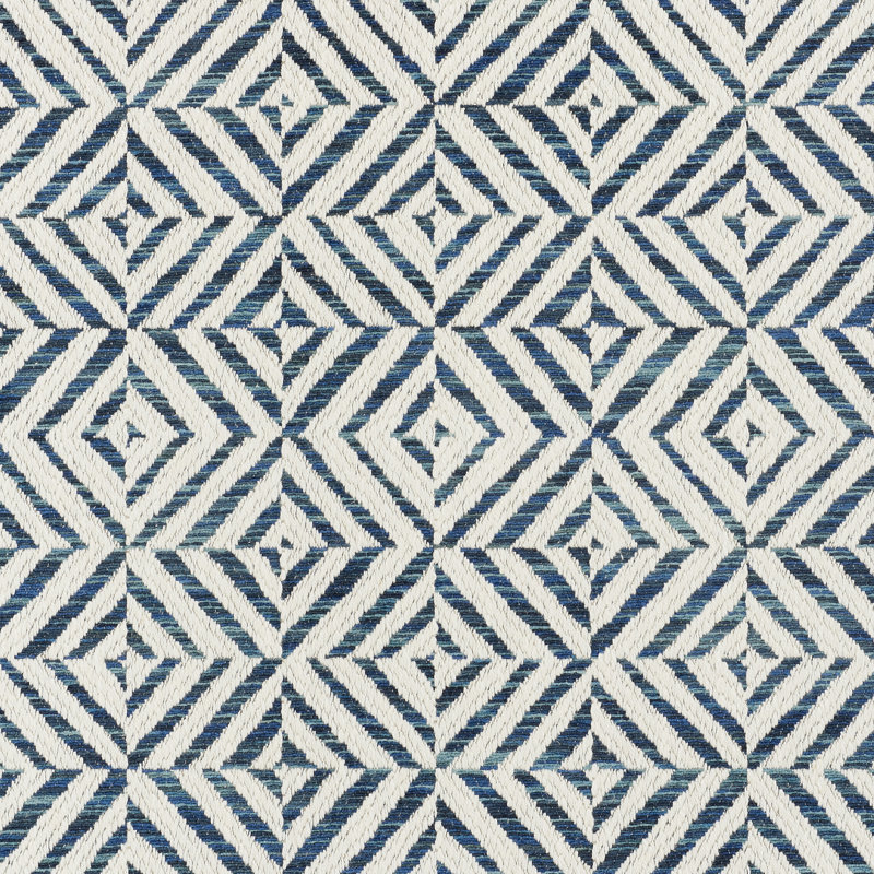Tissu Jubilee, Bleu