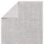 Tapis rayé en polyester tissé à la machine gris clair / bleu-527525381
