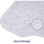 Aspire Homeware Non-Slip Polypropylene Shower Mat with Extra-Thick Suction Cups-531054082-531054083