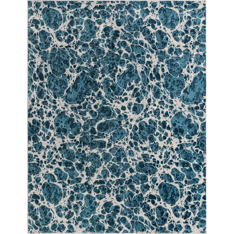 Abstract Indoor Rug, Rectangle 8' x 10'