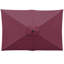 Parasol de marché rectangulaire de 10 pi x 6,6 pi Bradford-1714554155