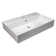 Nantucket Sinks Newport 28'' White Fireclay Rectangular Wall Mount Bathroom Sink with Overflow